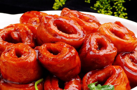 大肠菜图片大全_大肠菜品图片_九转大肠是哪个菜系