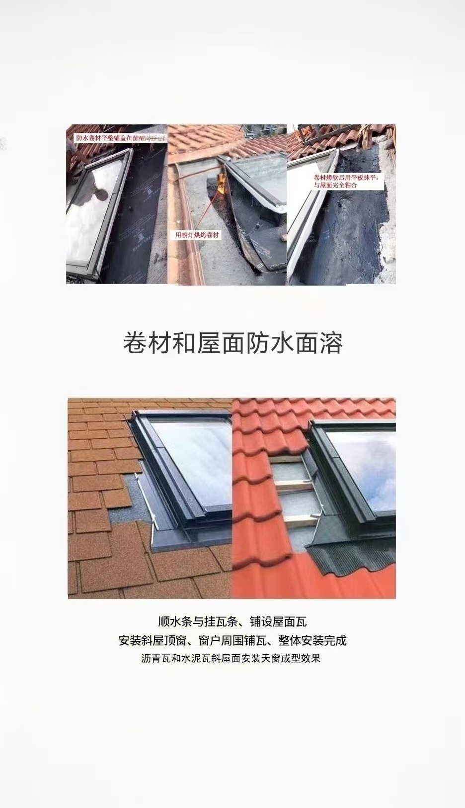 电动智能天窗别墅阳光房斜屋顶阁楼采光井老虎窗铝合金天窗平移(图4)