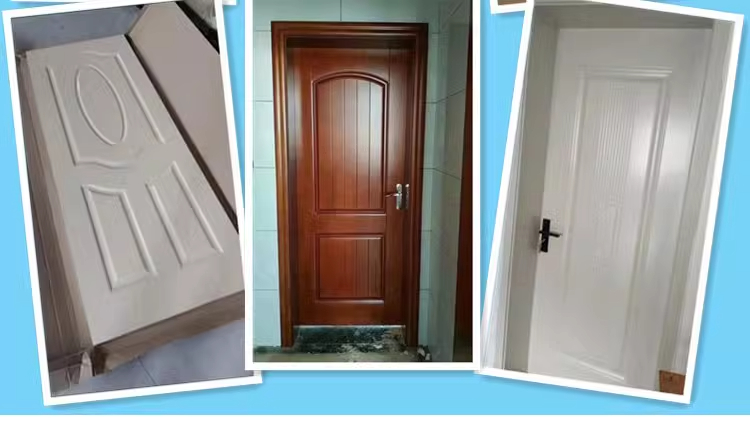 卧室门免漆生态门套装门木门室内门房间门烤漆门隔音定制棋牌室门(图5)