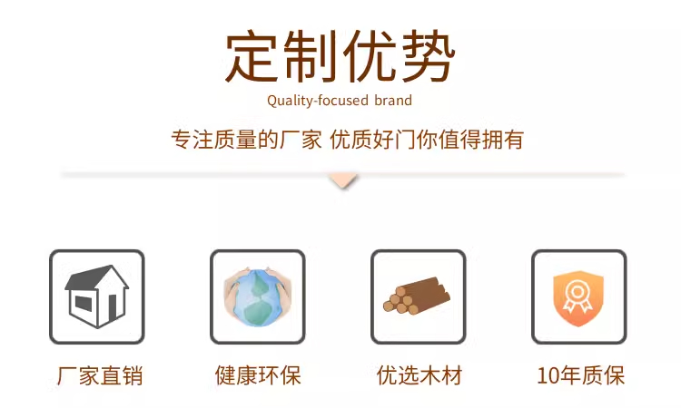 卧室门免漆生态门套装门木门室内门房间门烤漆门隔音定制棋牌室门(图7)