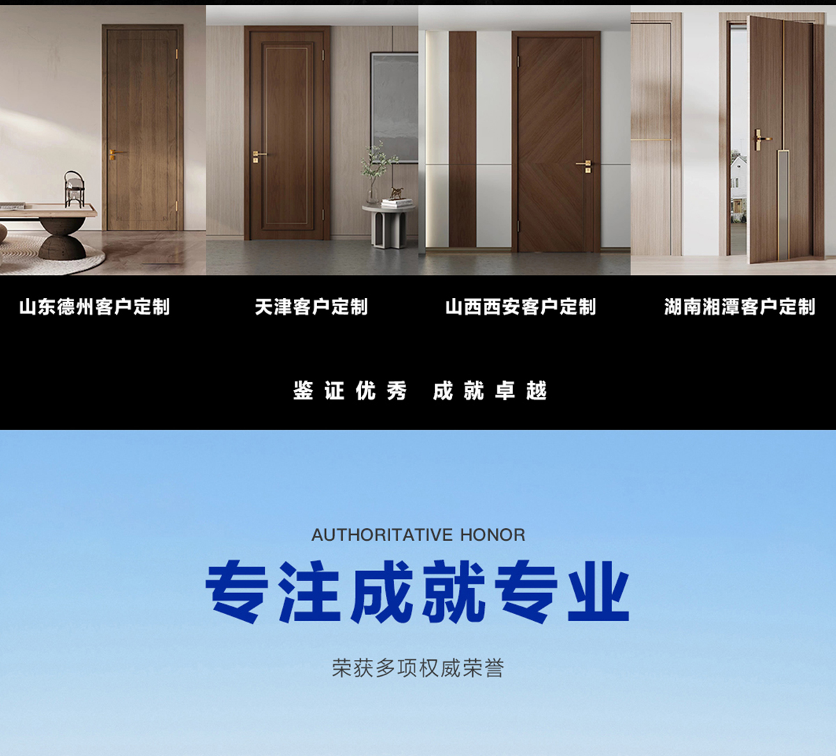 卧室门套装门木门室内门实木复合免漆门家用现代时尚定制降噪门(图5)