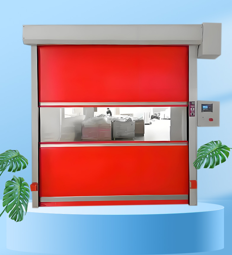 快速卷帘门电动卷闸门自动工业升降门无尘车间感应提升堆积门(图8)