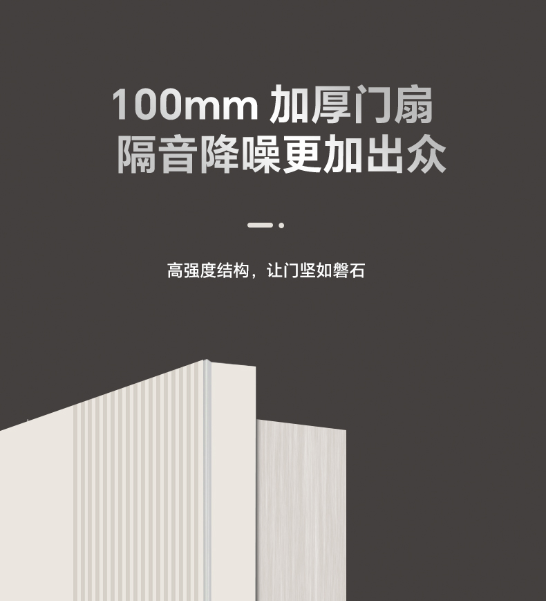 美心新款INS奶油风甲级防盗门安全门别墅大门智能门单门子母6230(图16)