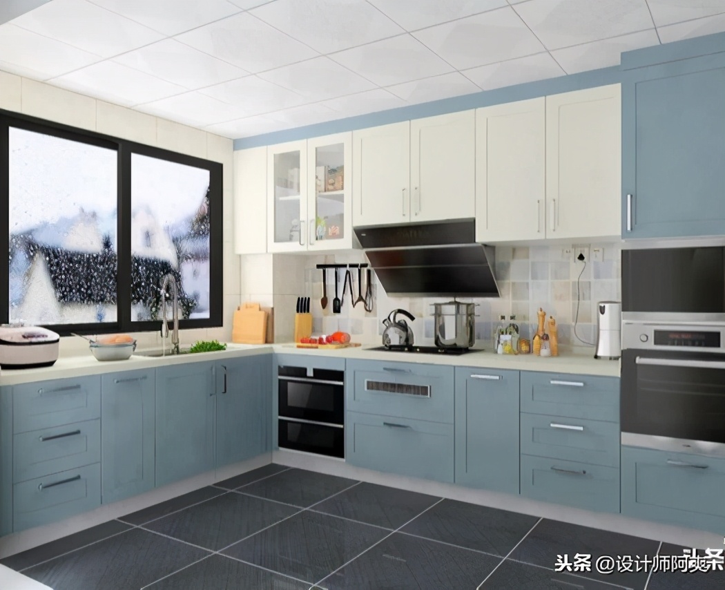 厨房橱柜布局规划图解_橱房橱柜设计_橱柜设计图厨房