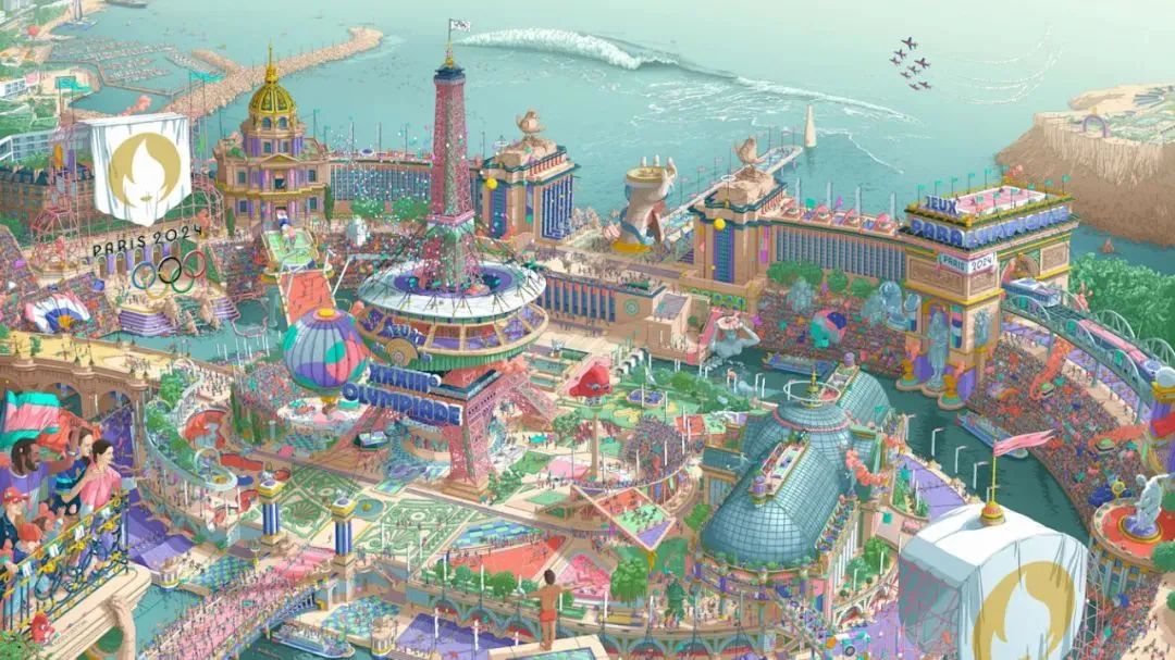 巴黎海报手绘_巴黎时装海报_1925年巴黎装饰艺术展海报图片