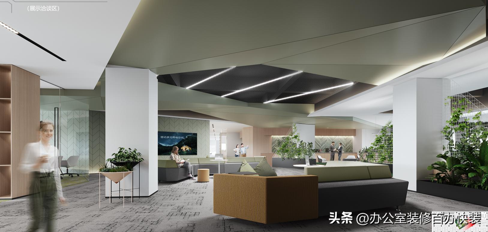 装饰办公室设计_艺术办公室装修设计_办公装修室艺术设计方案