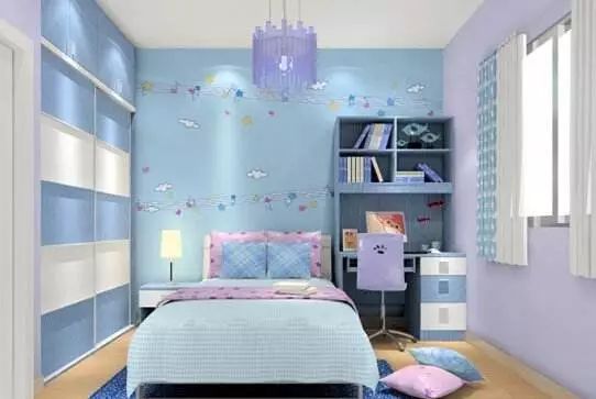 小户型儿童房装修效果图 5款唯美浪漫的儿童房设计