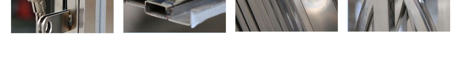 304不锈钢拉闸门室外伸缩折叠入户门阳台推拉双开门通风防盗门窗(图16)