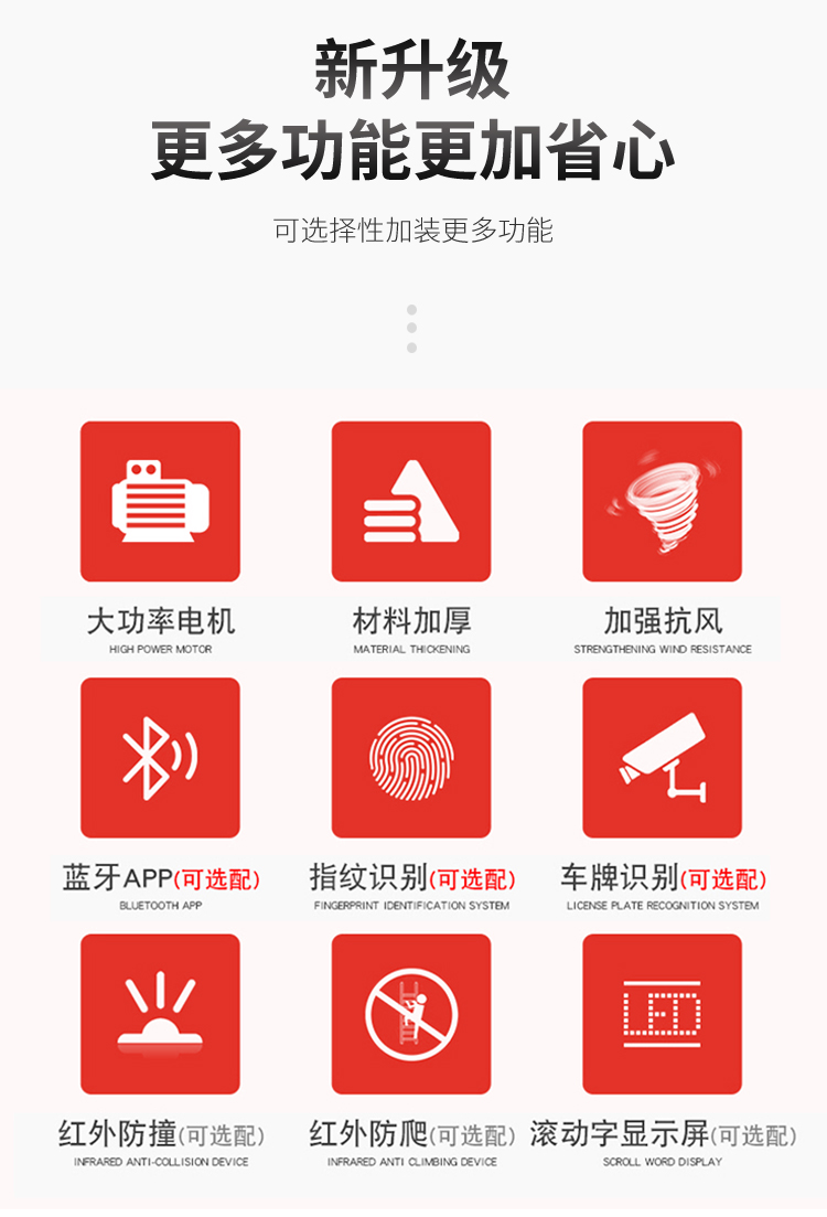 郑州不锈钢电动伸缩门电动大门学校工地工厂小区遥控自动伸缩门(图2)
