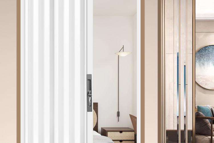 铝合金折叠门推拉门隐形隔热空调房隔断门厨房卫生间卧室门防盗锁(图15)