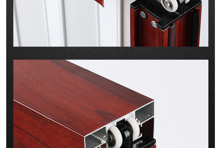 铝合金折叠门推拉门隐形隔热空调房隔断门厨房卫生间卧室门防盗锁(图25)