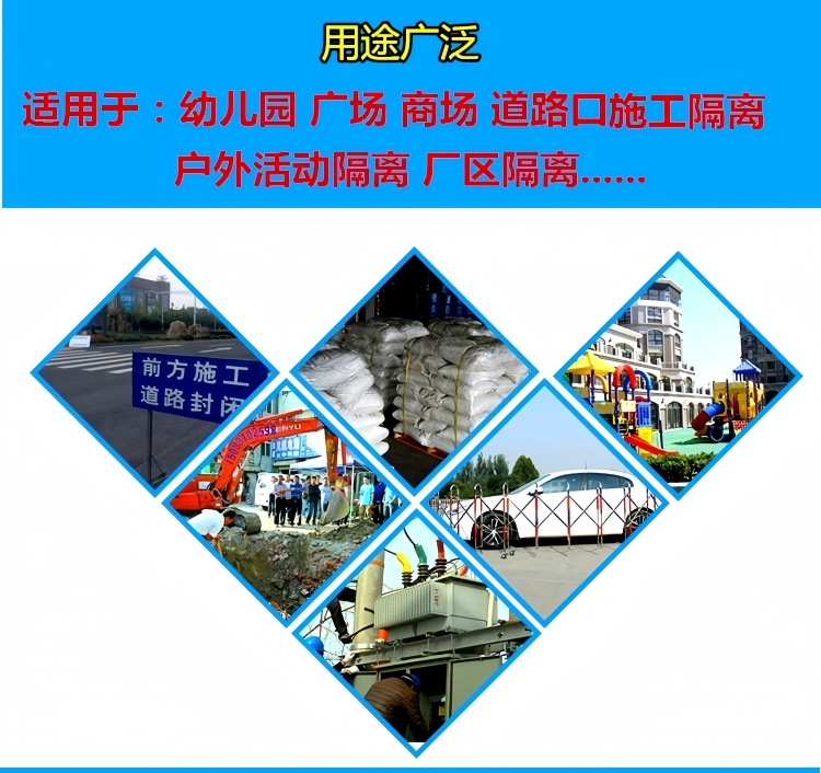 不锈钢伸缩围栏可移动护栏幼儿园推拉门商场折叠栅栏门施工防护栏(图9)