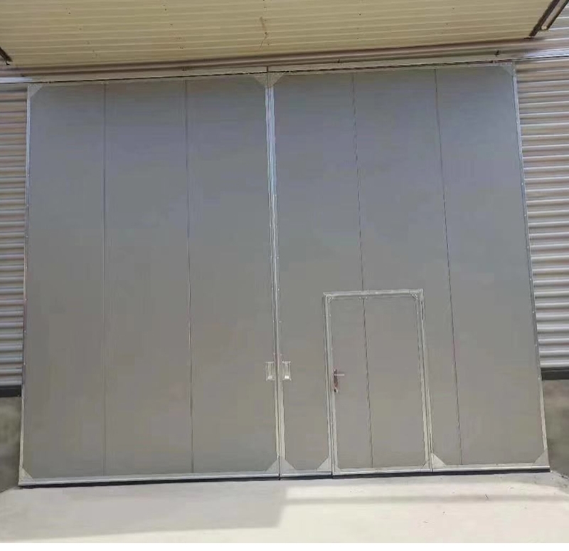 重型门保温自动彩钢门岩棉仓库门彩钢仓库工业平开门厂房平移门(图9)