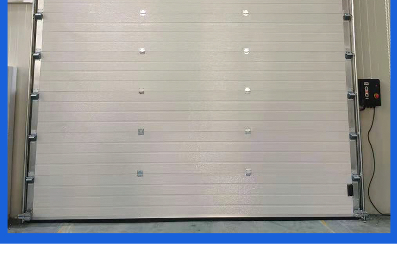 工业提升门物流仓库大门冷链配套保温滑升门电动快速升降卷帘门(图14)