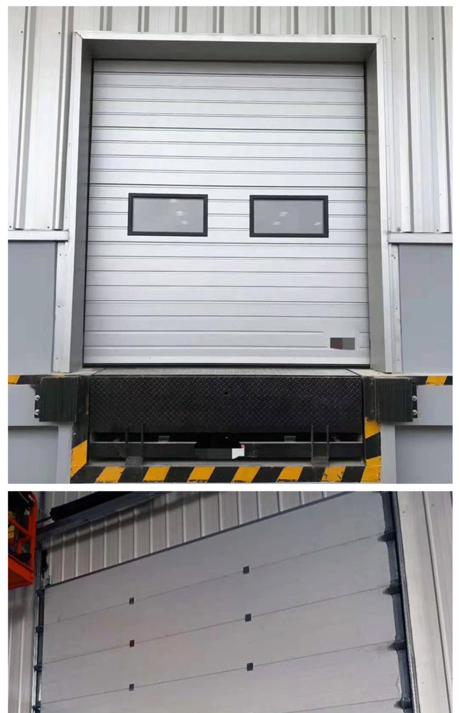 工业提升门保温卷帘门冷链保温物流仓库大门电动滑升门pvc快速门(图9)