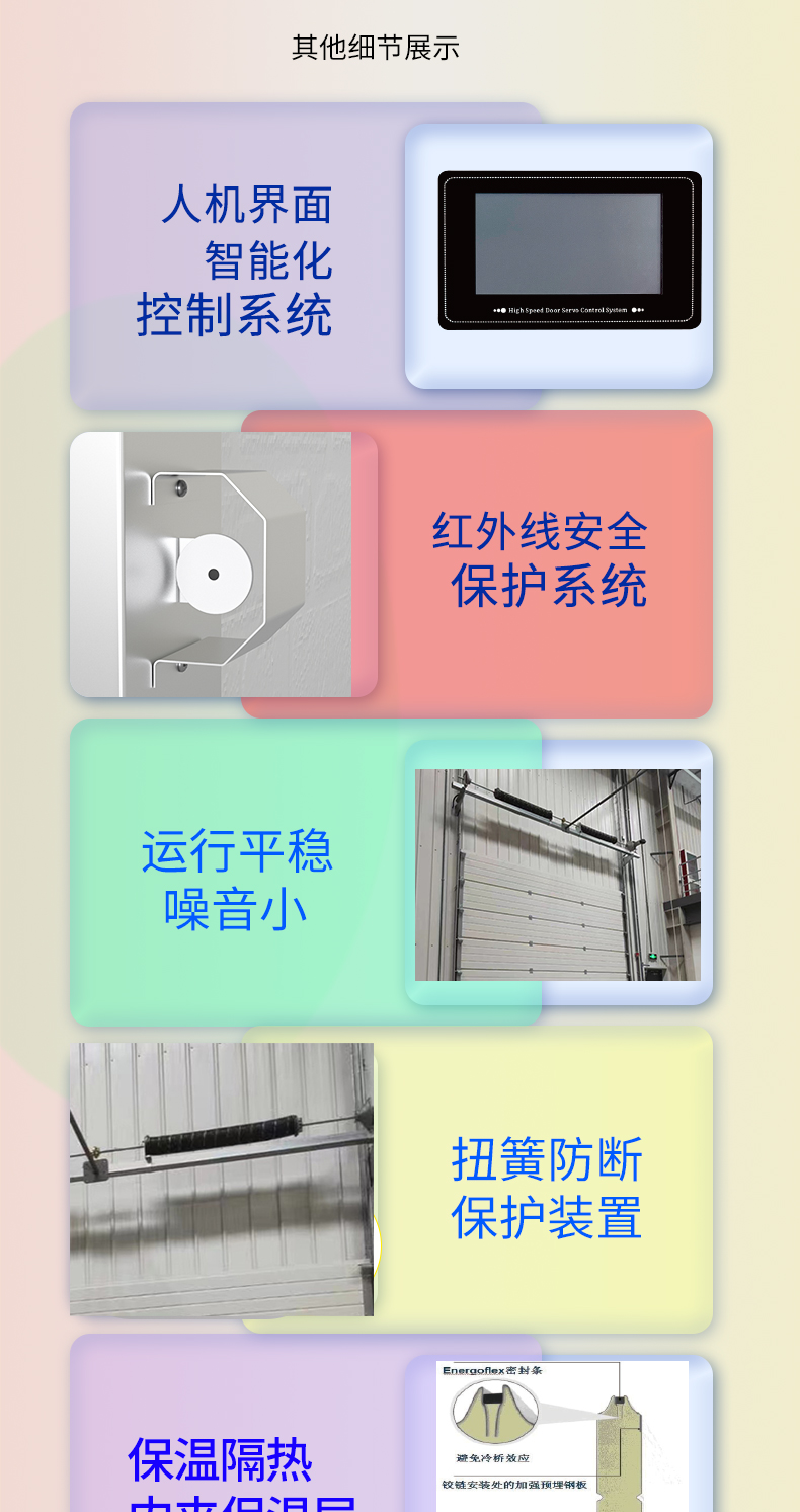 车库提升门厂房仓储车间工业翻版门消防车库自动感应升降滑升门(图11)