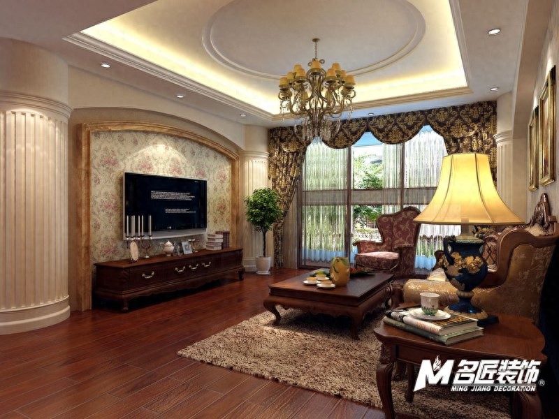 邻居家160平米的四居室，仅仅用了20万元，就完成了半包装修，如此划算！-远洋城万象花园装修