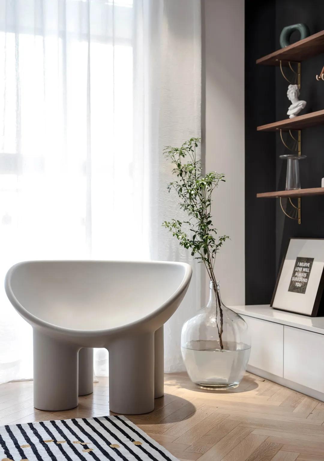 武汉设计师小两口,把69㎡两房改三房,处处敞亮、颜值在线(图16) 武汉软装设计师哪家好_武汉软装设计工作室_武汉软装设计公司