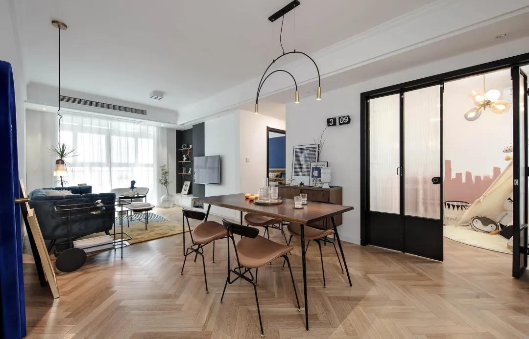 武汉设计师小两口,把69㎡两房改三房,处处敞亮、颜值在线(图9) 武汉软装设计师哪家好_武汉软装设计工作室_武汉软装设计公司