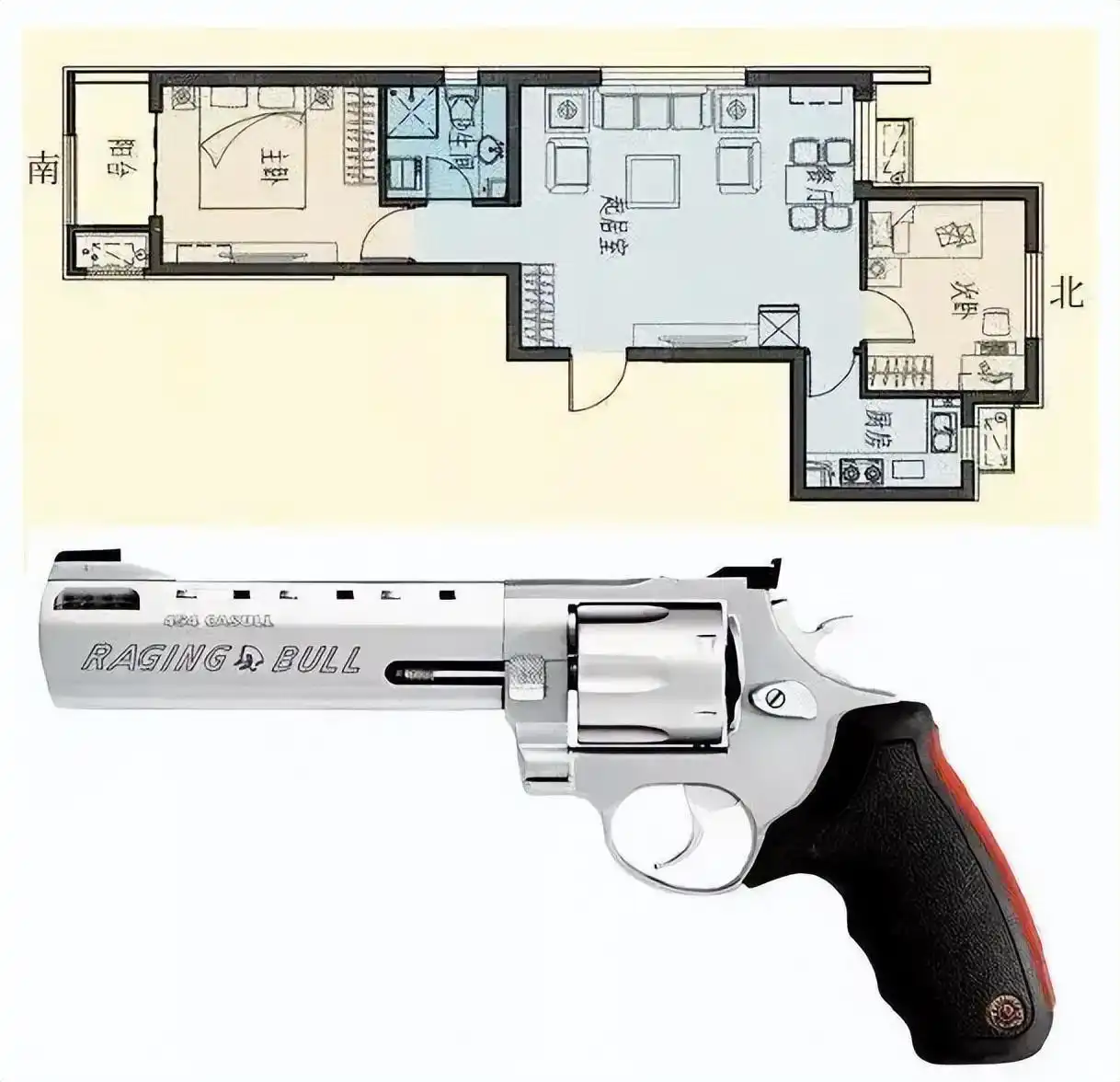 “手枪户型”能改造成这样，确实值得夸，空间半点不浪费，还敞亮