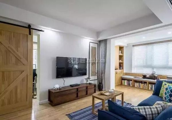 诸暨85平小户型装修案例,客厅阳台改成了榻榻米休闲区!(图3) 客厅户型装修效果图_小户型装修设计图客厅_客厅户型图有哪几种