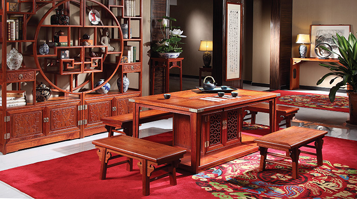 鉴宝•走进国寿红木家具暨莞城旗舰店开业两周年店庆活动圆满结束(图14) 国寿红木祥云家具官网_红木家具祥云沙发系列_红木祥云沙发图片