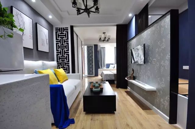 50平方单身公寓户型图_单身户型平面图_户型图公寓单间