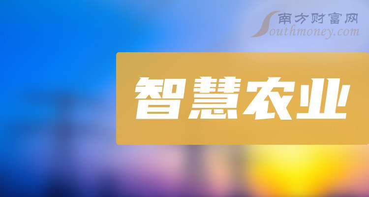 智慧农业的龙头股票（2025/5/13）