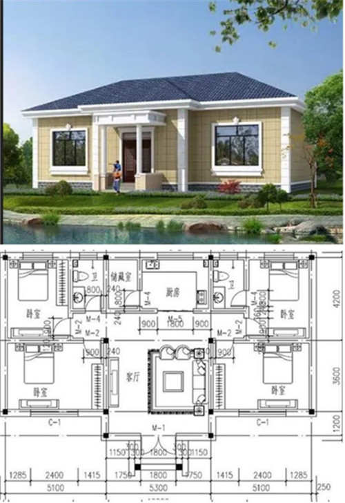 楼房装修图片大全农村_农村自建房150平米设计_农村五万内一层自建房设计图