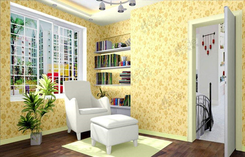 墙布施工周期短_墙布环保优点_房间装修贴墙布好不好