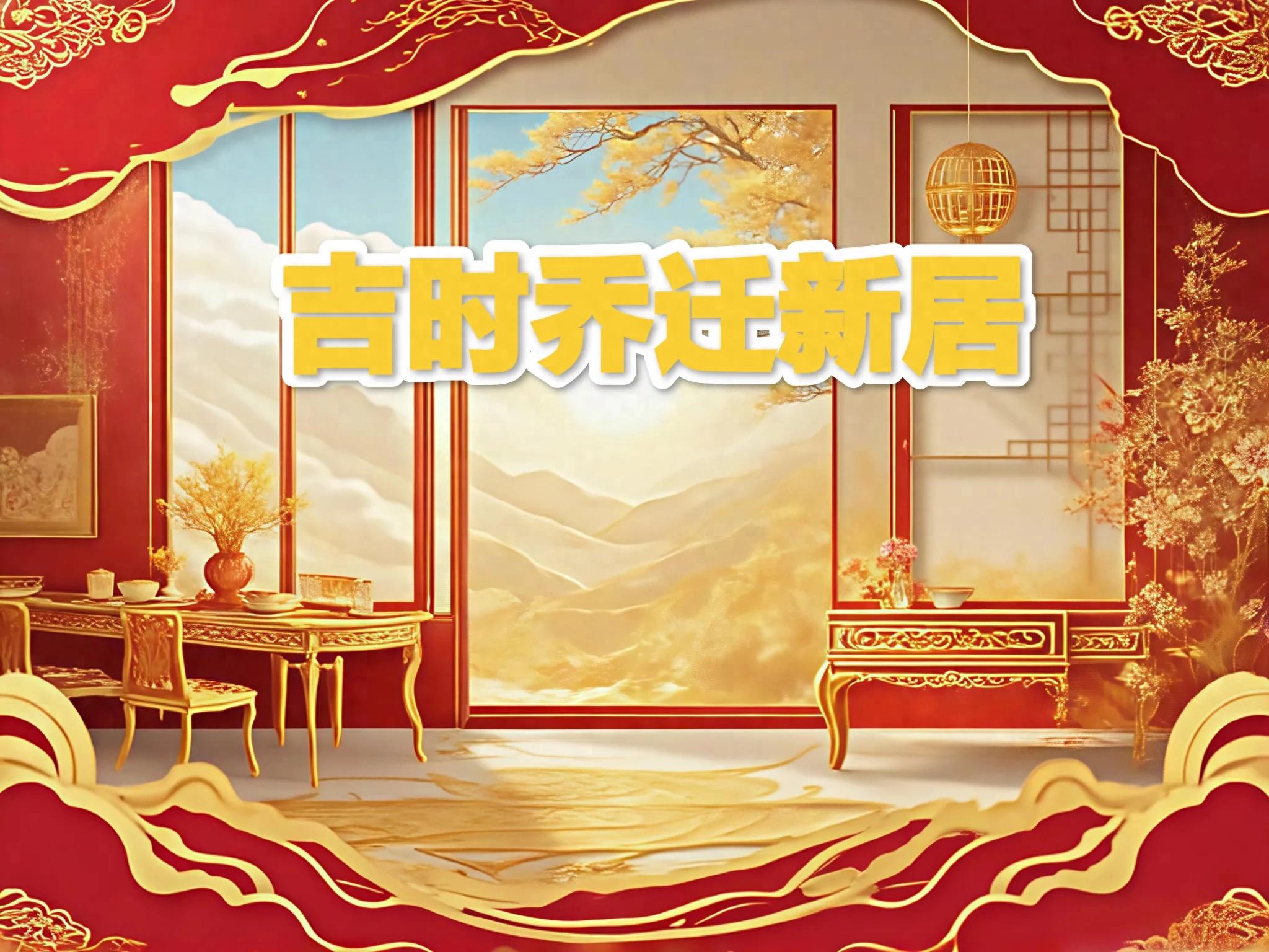 2025年5月23日最佳乔迁新居时间