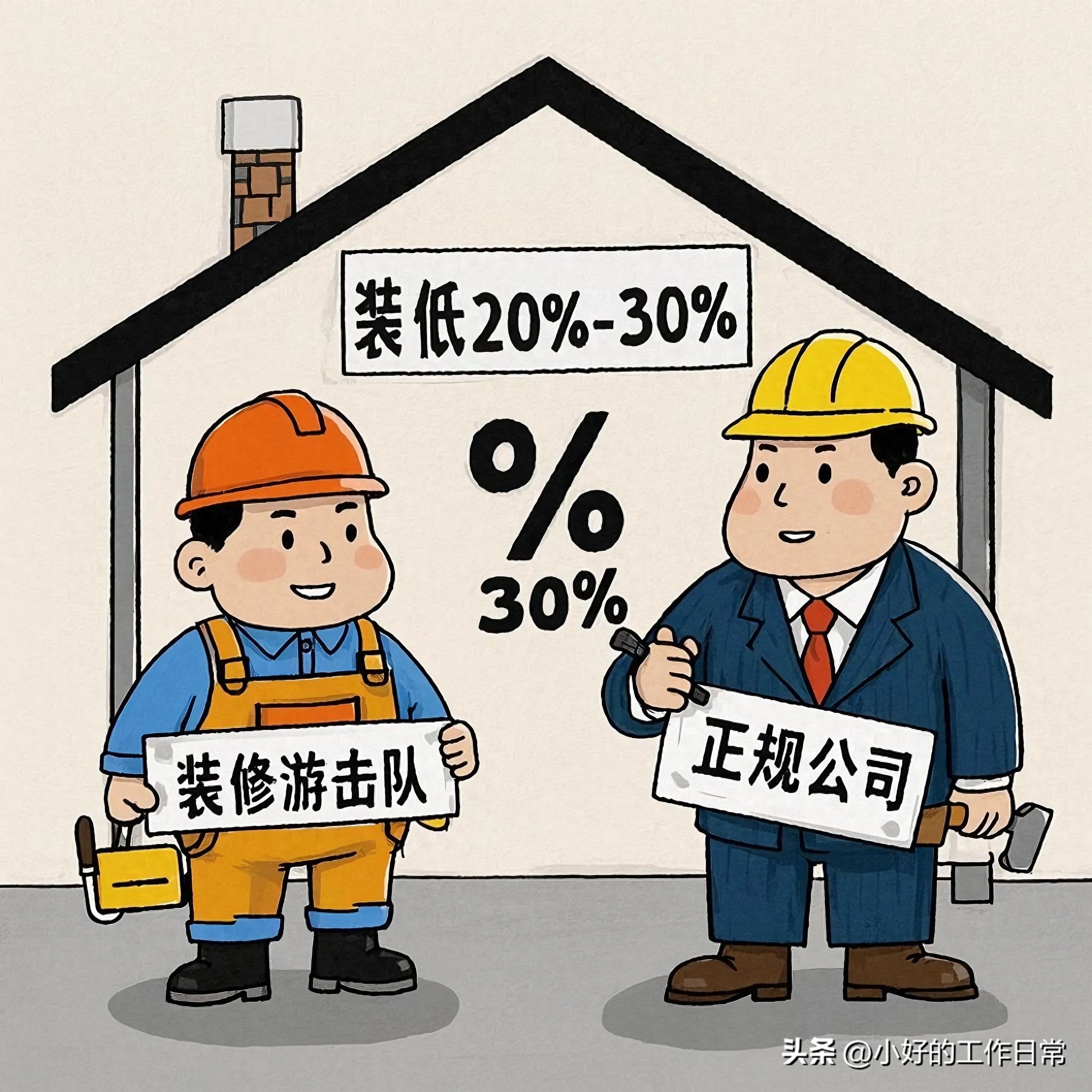 装修游击队比大公司更靠谱？看完这篇我直接怒了！