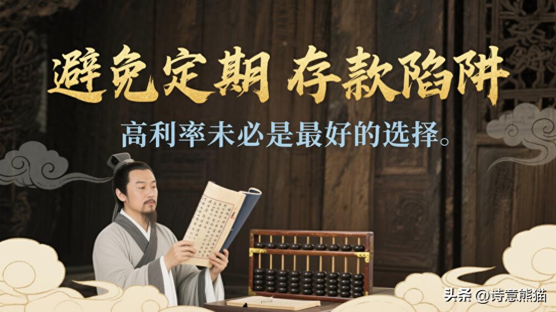 银行员工提醒:定期存款年利率有“陷阱”,这样存收益或许更高(图1) 存款收益最大化技巧_定期存款陷阱避免_定期存款3个月利息怎么算