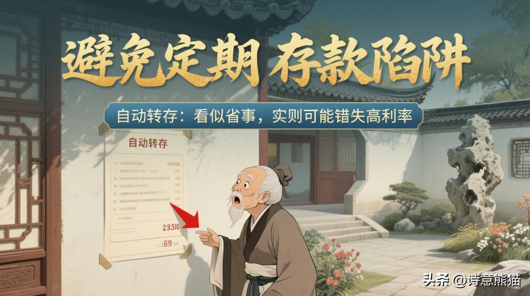 银行员工提醒:定期存款年利率有“陷阱”,这样存收益或许更高(图3) 定期存款3个月利息怎么算_存款收益最大化技巧_定期存款陷阱避免