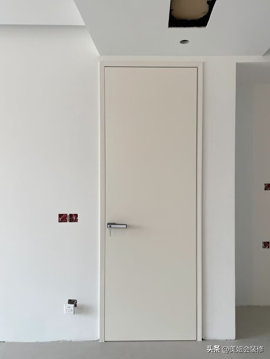 门套怎样做才好看?小细节决定大颜值,这篇门套避坑攻略值得看!(图16) 中门户型装修_门套拼接方式45度拼_门套设计要点