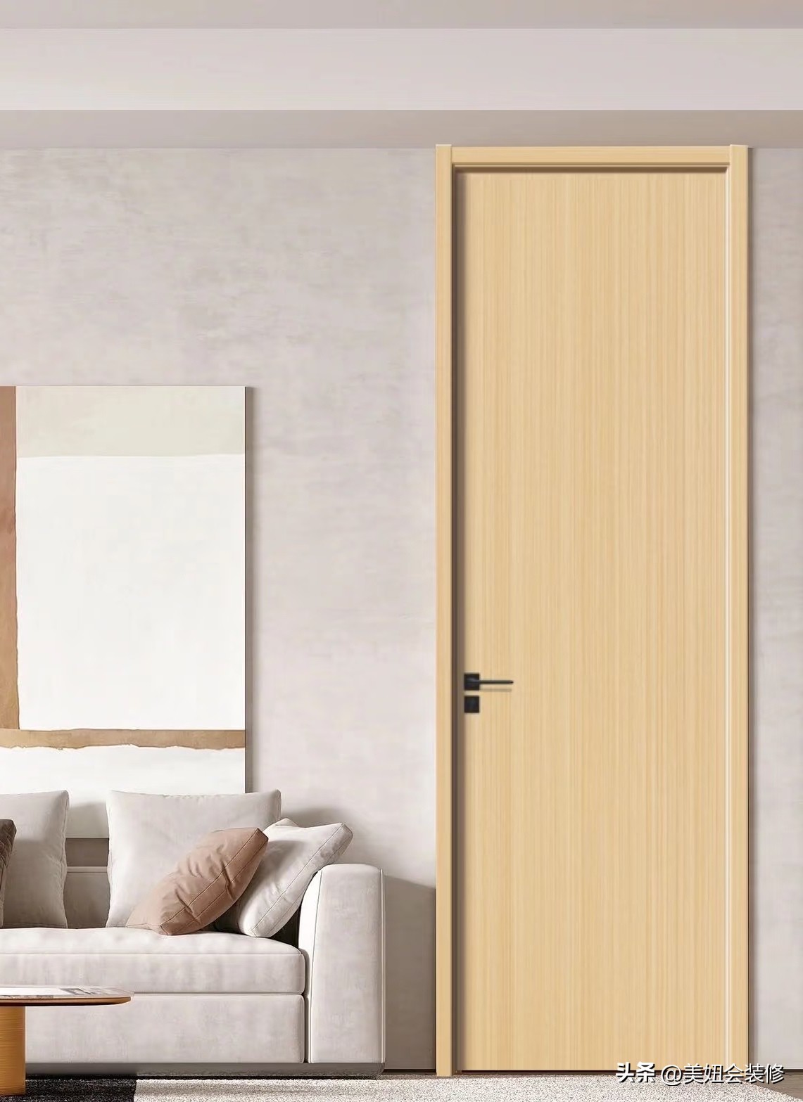 门套怎样做才好看?小细节决定大颜值,这篇门套避坑攻略值得看!(图27) 门套设计要点_门套拼接方式45度拼_中门户型装修