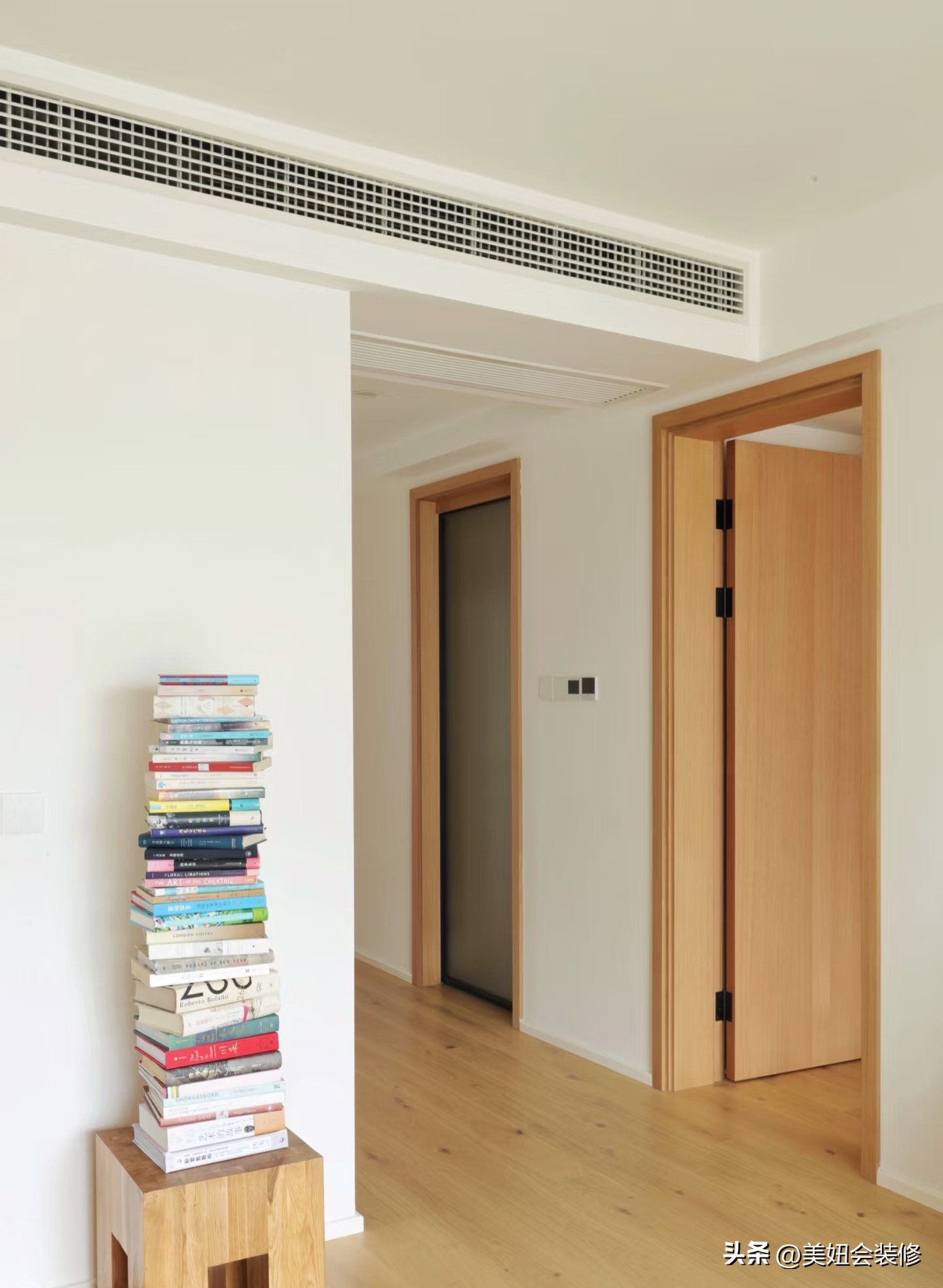 门套怎样做才好看?小细节决定大颜值,这篇门套避坑攻略值得看!(图4) 门套拼接方式45度拼_中门户型装修_门套设计要点