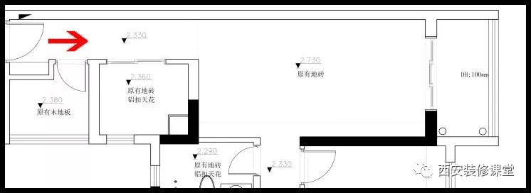 入户门直对阳台，怎么装修？