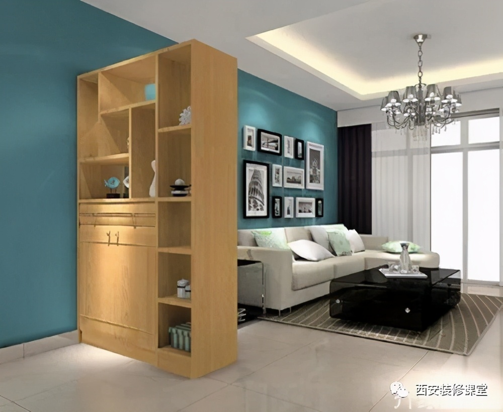 入户门直对阳台,怎么装修?(图9) 刚需户型装修通风方法_中门户型装修_户型进门直对阳台风水改善