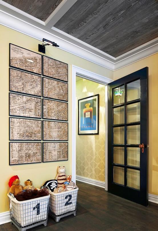 创意吊轨门设计_中门户型装修_多功能隐形门应用