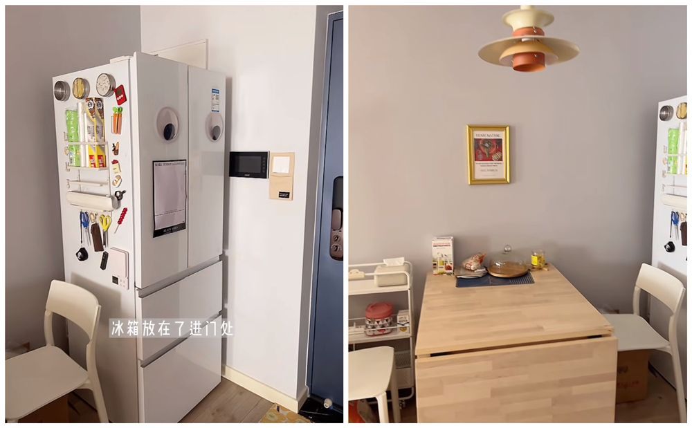 90后夫妻小户型设计_中门户型装修_深圳50㎡婚房装修