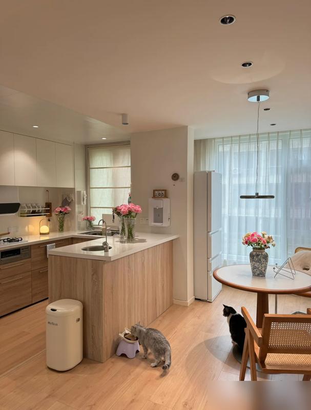 安徽一户人家厨房火了,一进去就不想出来了,那叫一个高级,晒晒(图13) 开放式厨房改造_餐厅墙面pvc贴_小厨房设计