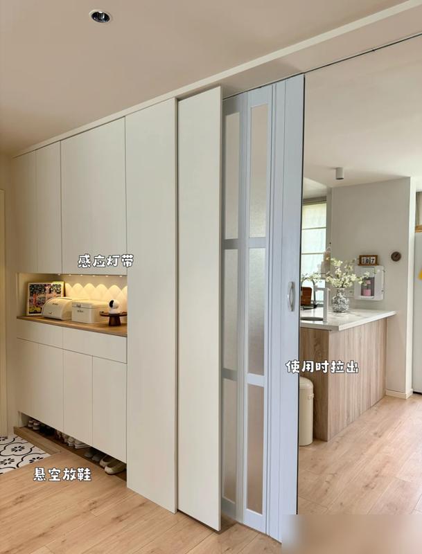 安徽一户人家厨房火了,一进去就不想出来了,那叫一个高级,晒晒(图7) 餐厅墙面pvc贴_小厨房设计_开放式厨房改造