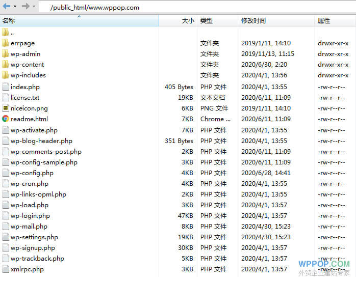 WordPress网站搬家迁移教程(图2) WordPress 文件管理