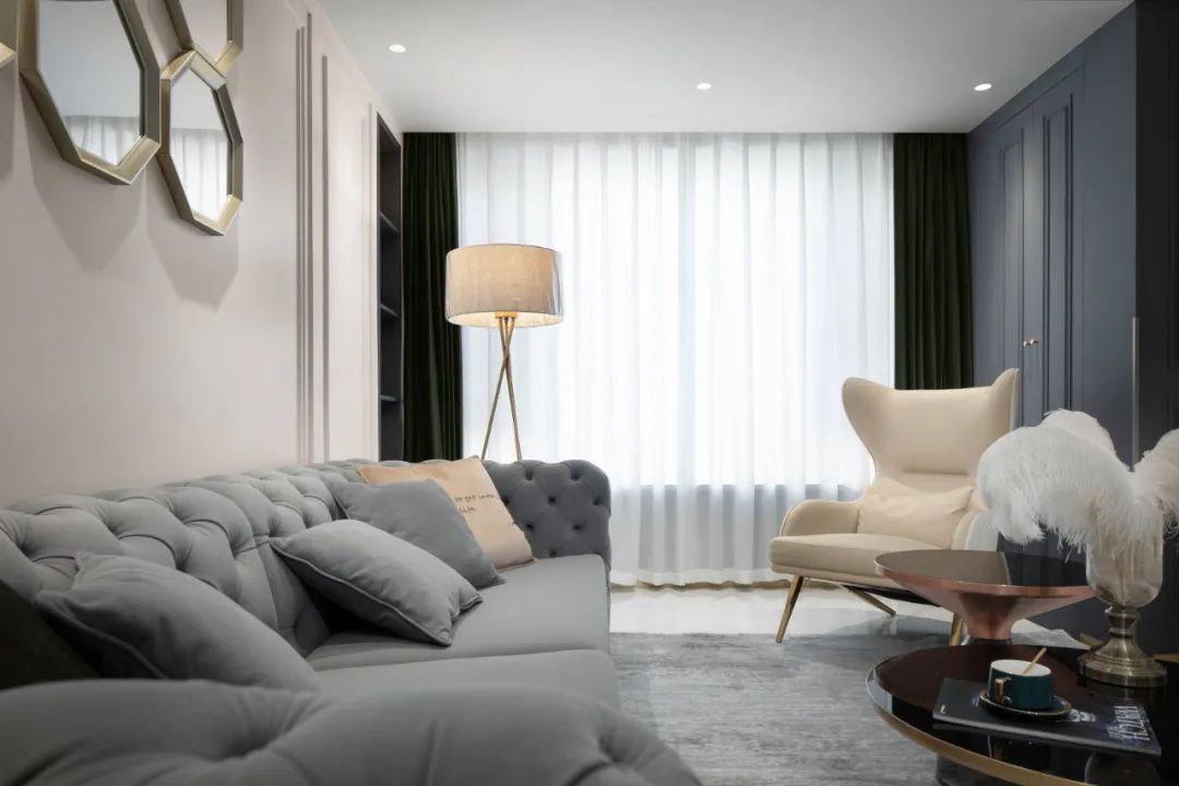 360㎡现代轻奢,有琴房、有舞蹈室,设计很情趣!(图7) 艺术人士住宅装修_少儿舞蹈房装修效果图_现代轻奢家居设计