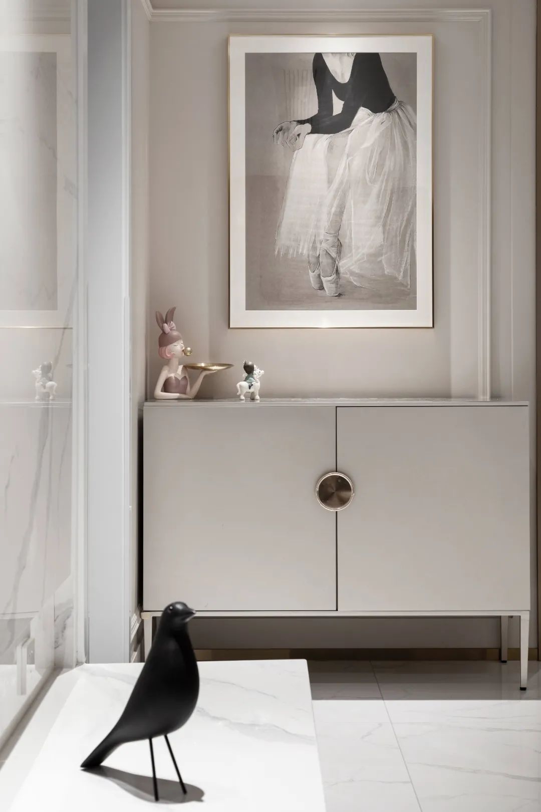 360㎡现代轻奢,有琴房、有舞蹈室,设计很情趣!(图9) 现代轻奢家居设计_少儿舞蹈房装修效果图_艺术人士住宅装修