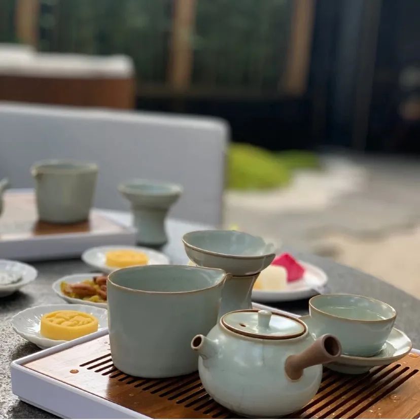 魔都时髦茶艺大赏,难怪让人无法拒绝(图22) 中式复古茶馆推荐_开间茶馆装修图片_上海老洋房茶社