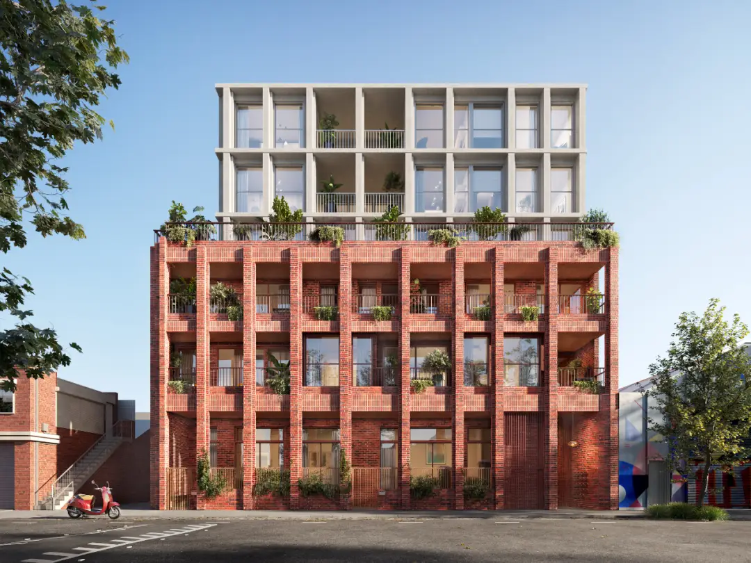 还在贴小红砖?没想到这样的房子又开始流行了(图21) 现代红砖建筑立面_红砖公寓楼设计_澳大利亚装修风格