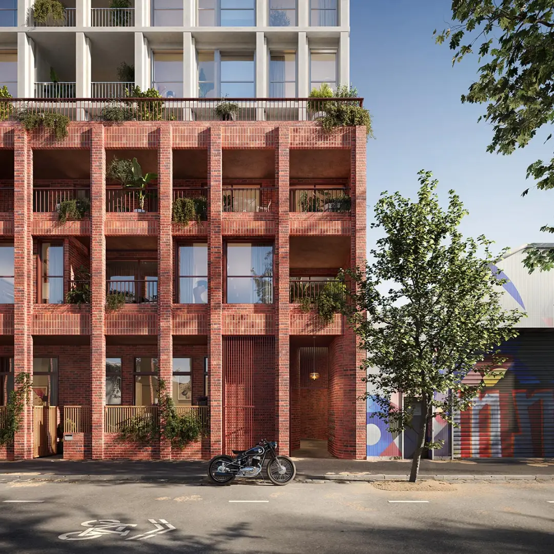 还在贴小红砖?没想到这样的房子又开始流行了(图24) 澳大利亚装修风格_现代红砖建筑立面_红砖公寓楼设计