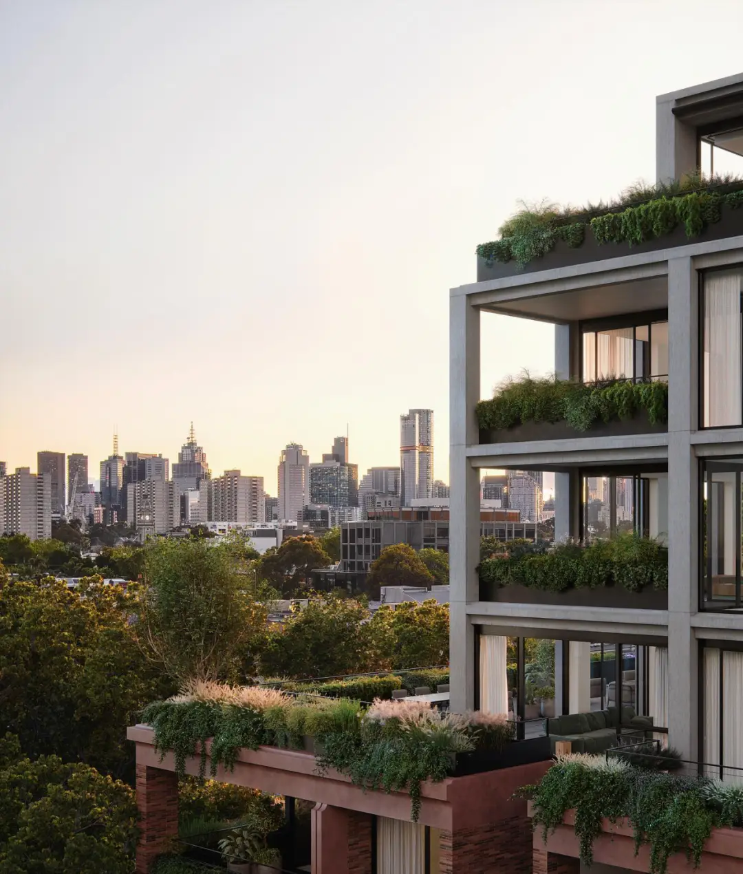 还在贴小红砖?没想到这样的房子又开始流行了(图3) 红砖公寓楼设计_澳大利亚装修风格_现代红砖建筑立面